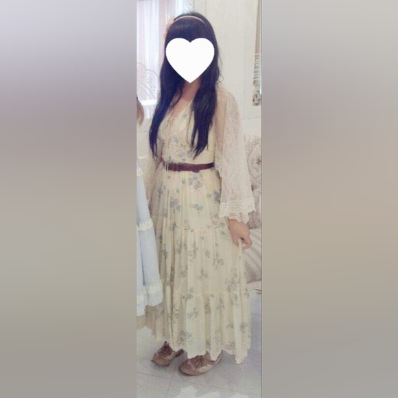 Authentic vintage 1970s Gunne Sax dress - Picture 9 of 10